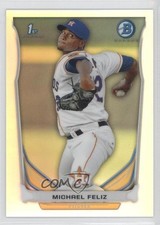 2014 Bowman Prospects Chrome Refractor 234/500 Michael Feliz #BCP45 0a1
