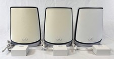 NETGEAR Orbi RBK853 AX6000 Tri-Band Mesh Wi-Fi 6 System 3-pack - White
