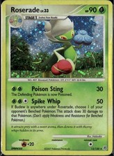 Roserade Holo Rare Diamond and Pearl 13/130 Grass Holo Pokemon Card on eBay