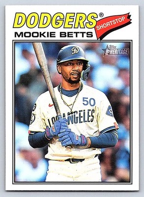 MOOKIE BETTS  DODGERS 2026 TOPPS HERITAGE #12