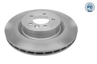 2X Meyle Bremsscheibe 53-83 521 0005/PD FüR Land Rover