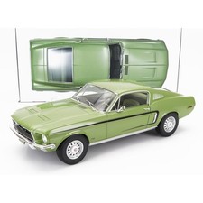 Norev Ford Mustang Fastback GT Coupe 1968 1/12 Diecast Green 122704 R87240842