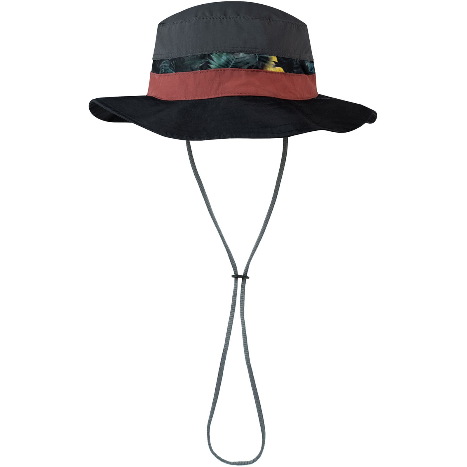 Buff Adults Explore Booney UPF 50 Lightweight Festival Bucket Hat - Black - SM