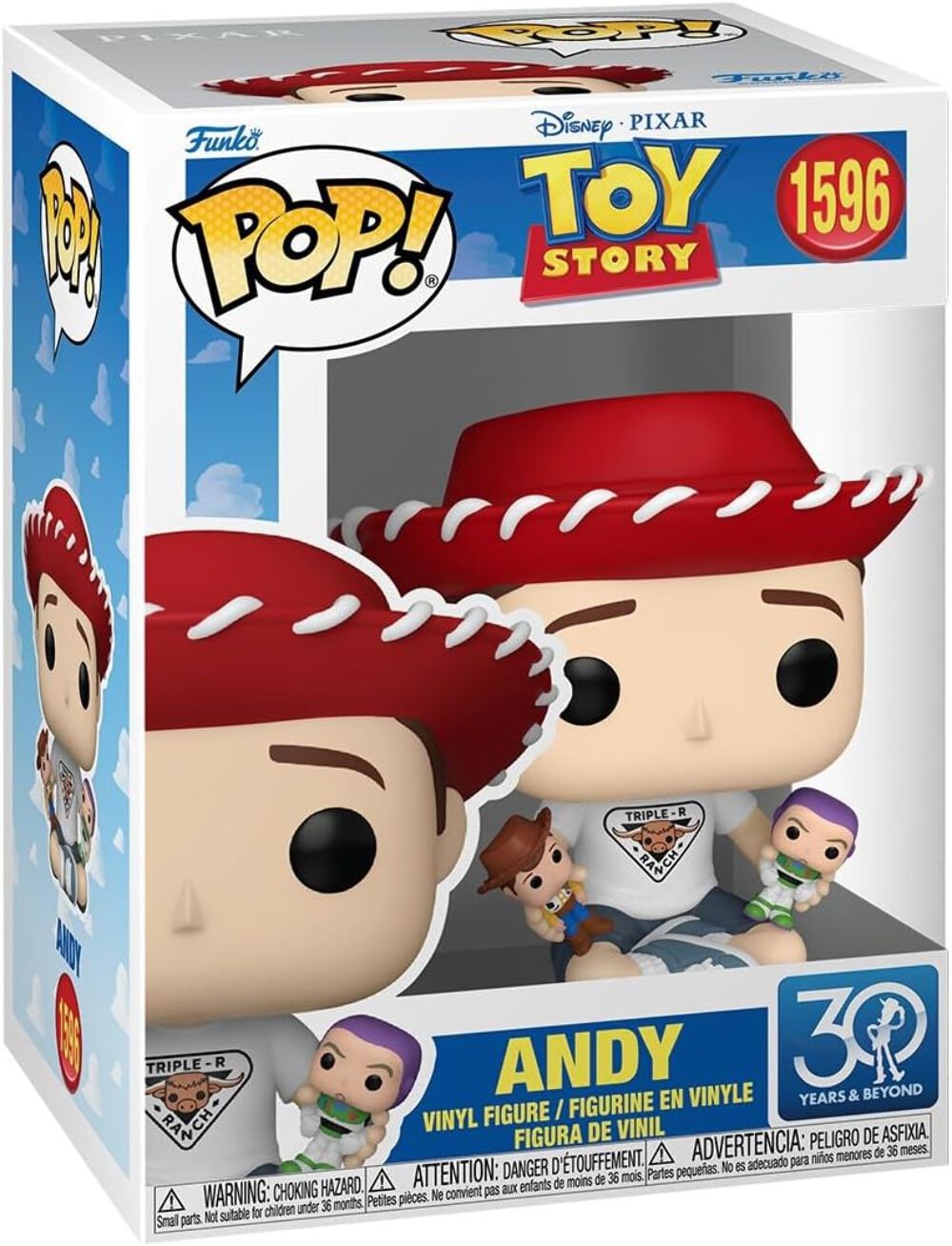 Toy Story - Andy - #1596 - Disney - Funko Pop!