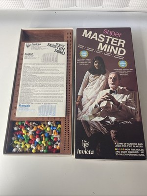 Original Master Mind Vintage Strategy Game Mastermind 1972 Invicta