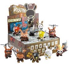 Kidrobot Huck Gee Post Apocalypse Dunny Series Full Set of 12 No Chase