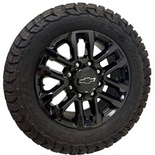 Set Four Oem New Takeoff Chevy Silverado 2500 20 Black Wheels Bfg At Tires Set Four Oem New Takeoff Chevy Silverado 2500 20 Black Wheels Bfg At Tires