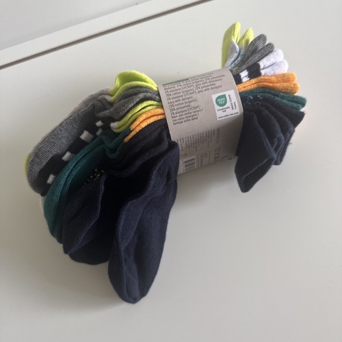 Lupilu Kids 7 Pack Socks Size 2-4 Years/ 7 Pairs - Picture 2 of 3