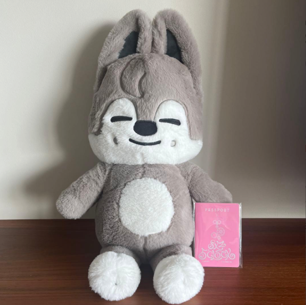 Stray Kids SKZOO WolfChan Plush Doll 60cm Teddy Bear Ver Official
