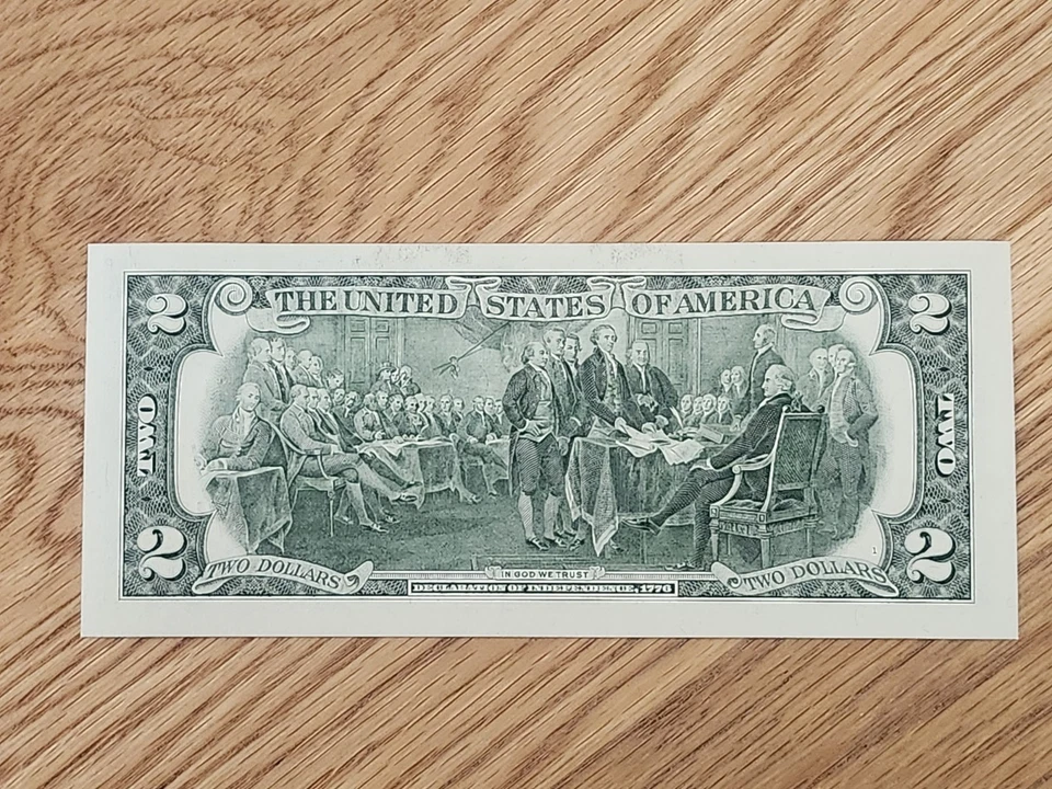 2009 $2 "STAR NOTE" DALLAS DISTRICT UNC/GEM K00205258* 512K RUN 3 OF 3 CONS SER - Image 2 of 4