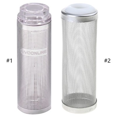 Aquariums Intake Filter Media Cover Stainless Steel Mini Mesh Guard for Shrimp