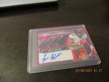 tyree wilson rookie auto pro set 2023 numbered/5 pink cracked ice
