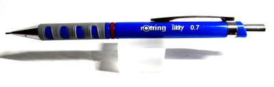 rOtring Tikky  BLUE Mechanical Pencil, 0.7 mm-NEW +FREE VELVET POUCH