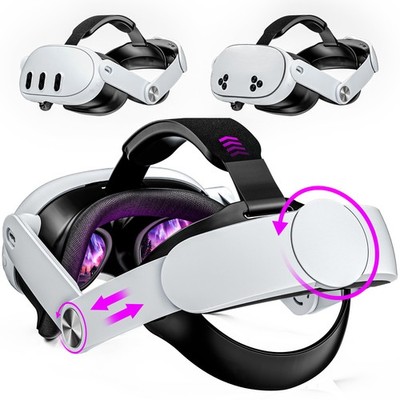 Head-Strap-for-Meta-Quest-3S/Quest 3, Adjustable Elite Strap Replacement for ...