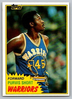 1981-82 Topps #W74 Purvis Short