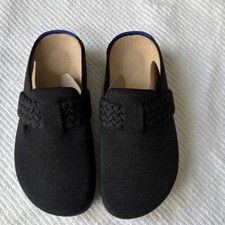 Rothy's The Braid Clog Black Women's US 5 M Knit Slip-On Braided 380-003