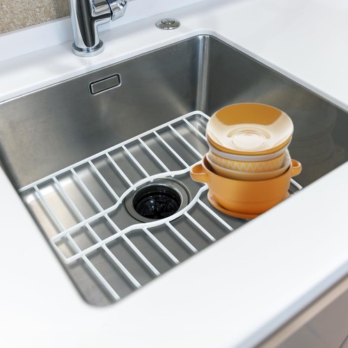 Sink Protectors for Kitchen Sink, 12" x 10" Metal Dish Drying Rack for Sink, ... - Picture 8 of 8