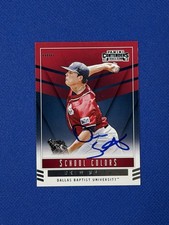 2015 Panini Contenders School Colors Drew Smith #42 Signed Auto Autograph GG