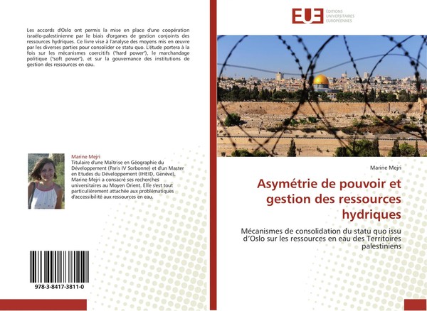 Marine Mejri | AsyméTrie De Pouvoir Et Gestion Des Ressources Hydriques | Buch-image