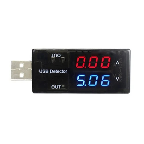 LCD USB Detector Voltmeter Ammeter Voltage Power Capacity Tester Current Meter
