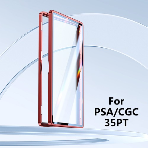 Für PSA/CGC Graded Card Case/Metall Ständer Magnet Schutz Display Halter - Bild 10 von 32