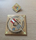 plaque the 24th Police Star Ride Vienna 1969 Set 2 Pieces