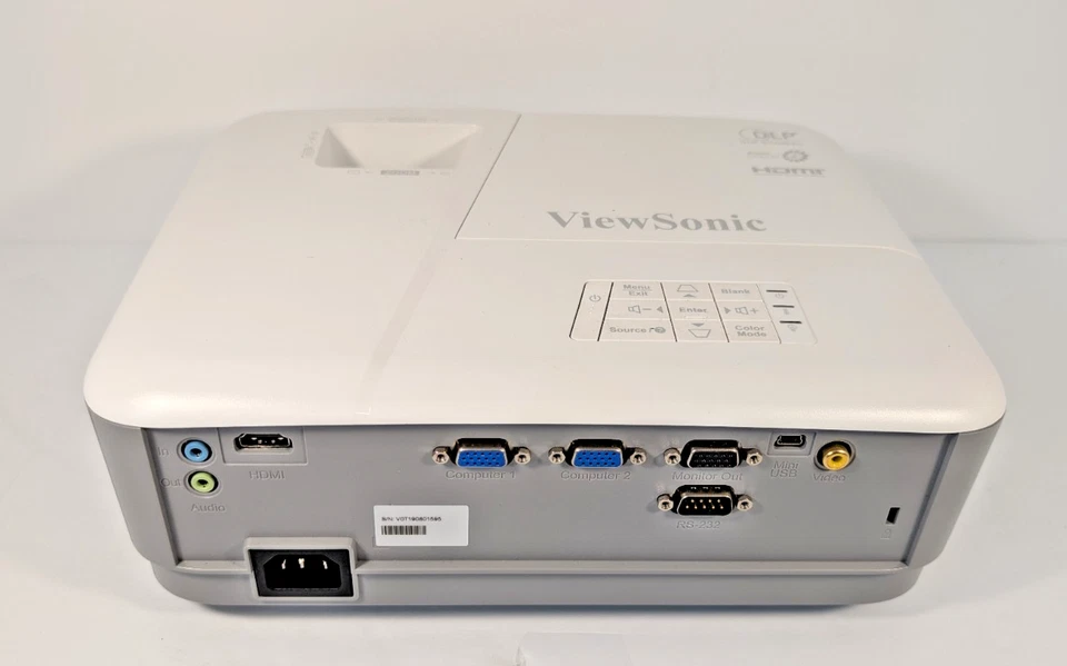 ViewSonic PA503W (VS16907) 96 Hours Full HD 3D DLP Projector  HDMI  3600 Lumens - Image 2 of 4