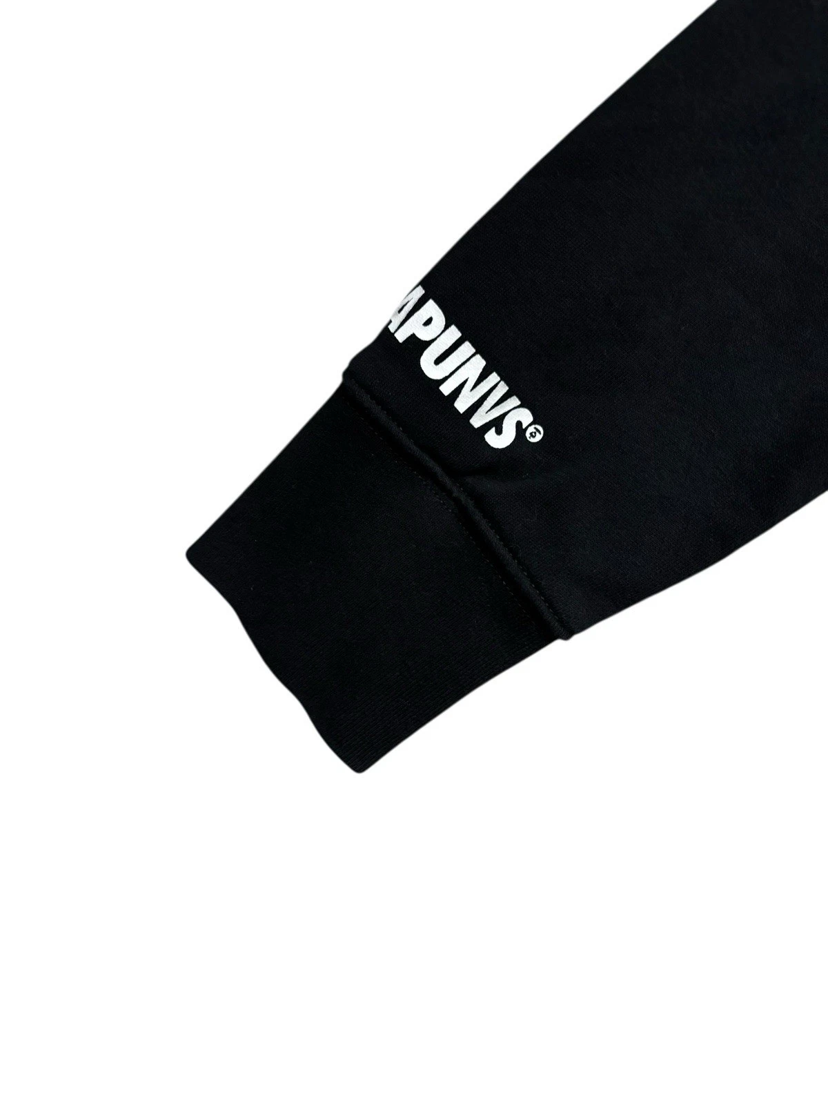 A BATHING APE (BAPE) Felpa con cappuccio Aape by A Bathing Ape uomo piccola nera Steve Aoki Collab Apunvs grafica