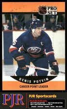 Denis Potvin 1990-91 Pro Set #656 New York Islanders