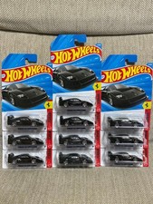 Set of 10 Ferrari F40 Competizione Black Hot Wheels
