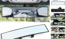 Rear View Mirror, 12 Inch Universal Wide Angle Rear View Mirror Accessories