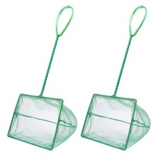 2 Pack Aquarium Net Fish Net, 6.0 Inch Fish Tank Net Large, Fine Mesh Aquariu...