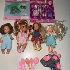 Lot Vintage Mattel Baby Doll Barbie And Outfits