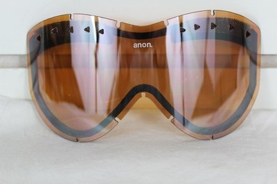 Anon Subrosa Snowboard Goggles Replacement Lens Mirror Gold New