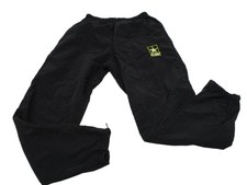 US Army APFU Physical Fitness Pants Women  s M/L Black Nylon Military PT Trouser