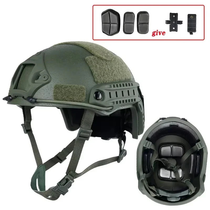 US SHIP FAST Army Real Bulletproof Level 3 Tactical Helmet U
