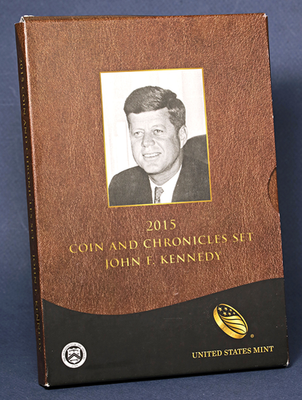 #ad 2015 John F. Kennedy Coin amp; Chronicles Set OGP $99.00