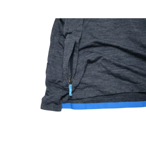 Kitsbow Shirt Mens Size -Large Blue Green 1/4 Snap Polo Outdoors Golfing Golf - Picture 4 of 7