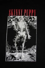 Vintage SKINNY PUPPY Rare Short Sleeve Cotton Men All Size T-shirt  TTT870
