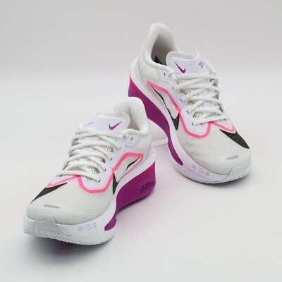 FN8454-101 Nike Zoom Fly 6 White Vivid Grape Hyper Pink Black