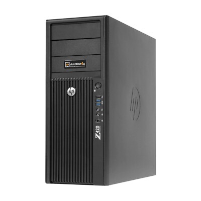 HP Z420 Workstation Intel Xeon E5 CPU 128GB RAM Max NVIDIA Grafik Windows 11 Pro