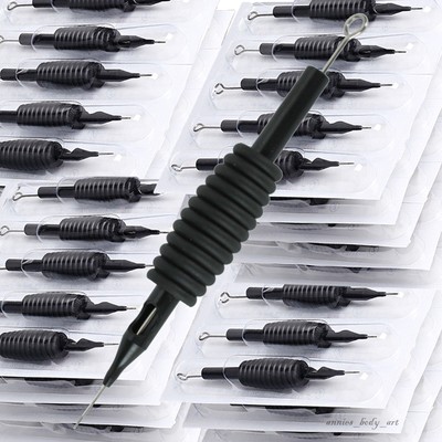5-100pcs 3/4'' Tattoo Needle Tubes with Grips and Tip Black Friday
