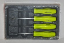 Snap-on Pick Set Asa204bhv Yellow Hard Handles New Sealed Hi-viz Yellow Pic
