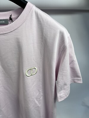 Dior Cd Pink Cotton T-shirt Size: L | eBay Dior Cd Pink Cotton T-shirt Size: L | eBay