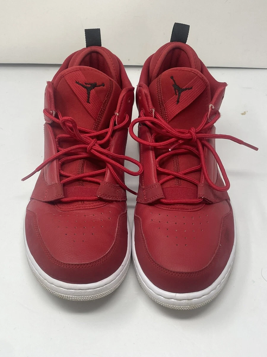 NIKE AIR JORDAN FADEAWAY GYM RED BLACK WHITE BLACK SZ 11.5 AO1329 600
