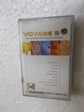 VOYAGE 2 WORLD BEAT COLLECTION ENY AMOBY 2002 RARE CASSETTE TAPE INDIA indian