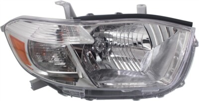  Passenger Side Headlight For Toyota Highlander 2010-2010 CAPA
