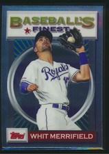 2020 Topps Baseball's Finest Flashbacks #9 Whit Merrifield Royals