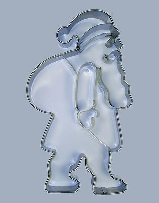 Ausstecher/Ausstechform ''WEIHNACHTSMANN / NIKOLAUS'' 18,5 cm XXL - Santa Claus