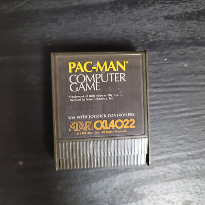 Pac Man for Atari 400/ 800/XL/XE Cart Great Shape
